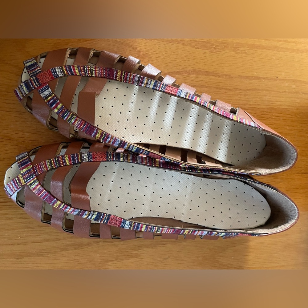 A.CO Summer sandals brown original size 10